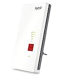 AVM FRITZ!Repeater 2400 Edition International, Ripetitore - Wi-Fi Extender Dual Band Con 1.733 Mbit/s (5 GHz) & 600 Mbit/s (2,4 GHz), Mesh, Access Point, 1x Gigabit LAN, Interfaccia In Italiano