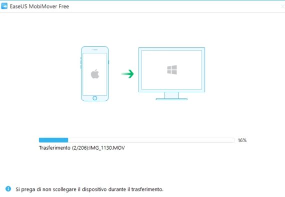 EaseUS MobiMover: backup e ripristino degli "iDevice" 6