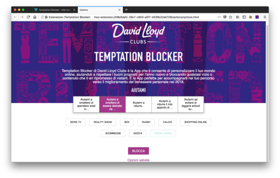 Addons: Temptation Blocker 1