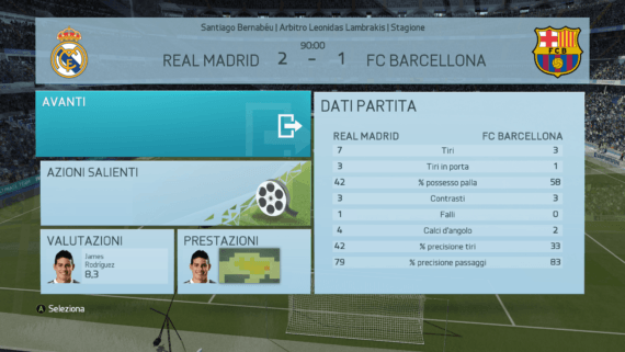 FIFA 16: uno sguardo alla Demo 6