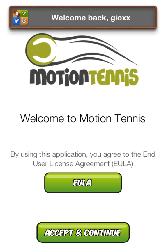 Impugna la tua "racchetta" e preparati per Motion Tennis 2