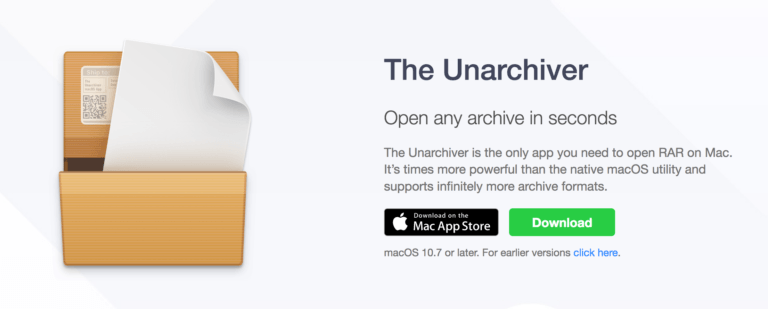 the unarchiver macos
