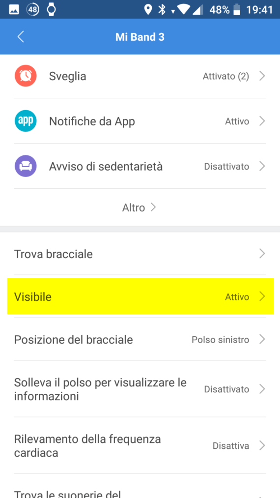 Xiaomi Mi Band 3 NFC: traduzione italiana 4