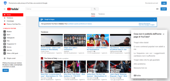 YouTube Classic per Mozilla Firefox 1