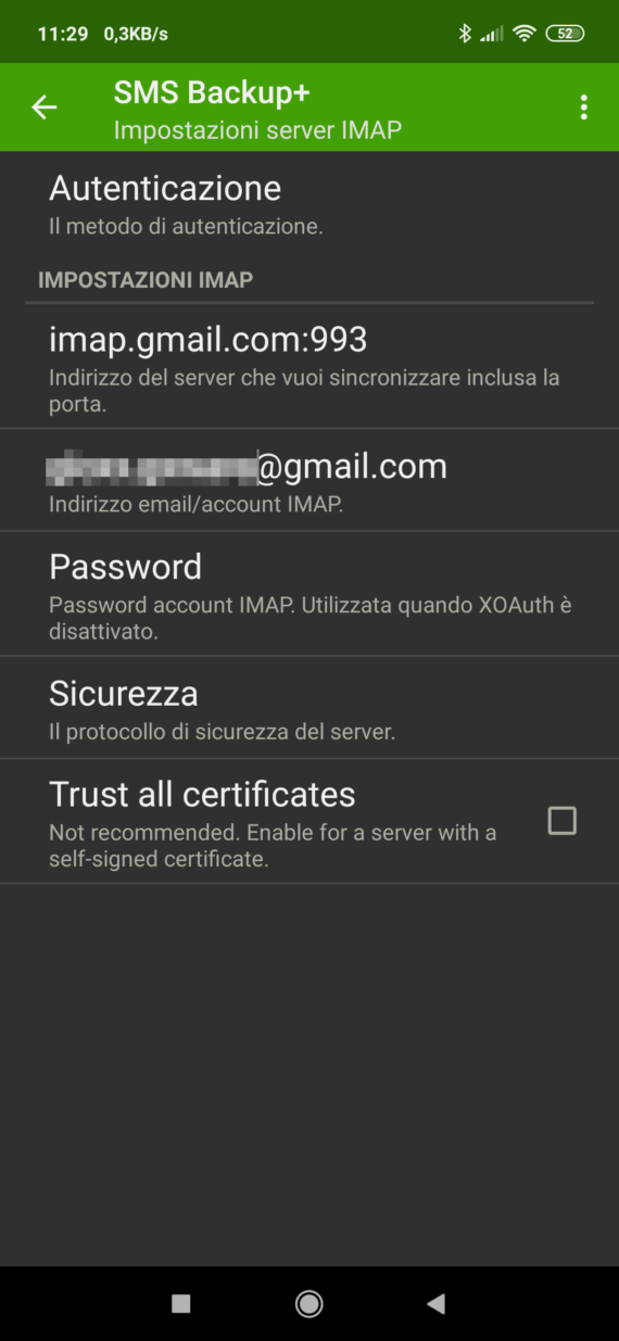 SMS Backup+: nuova vita dopo il lockdown API di Google 3