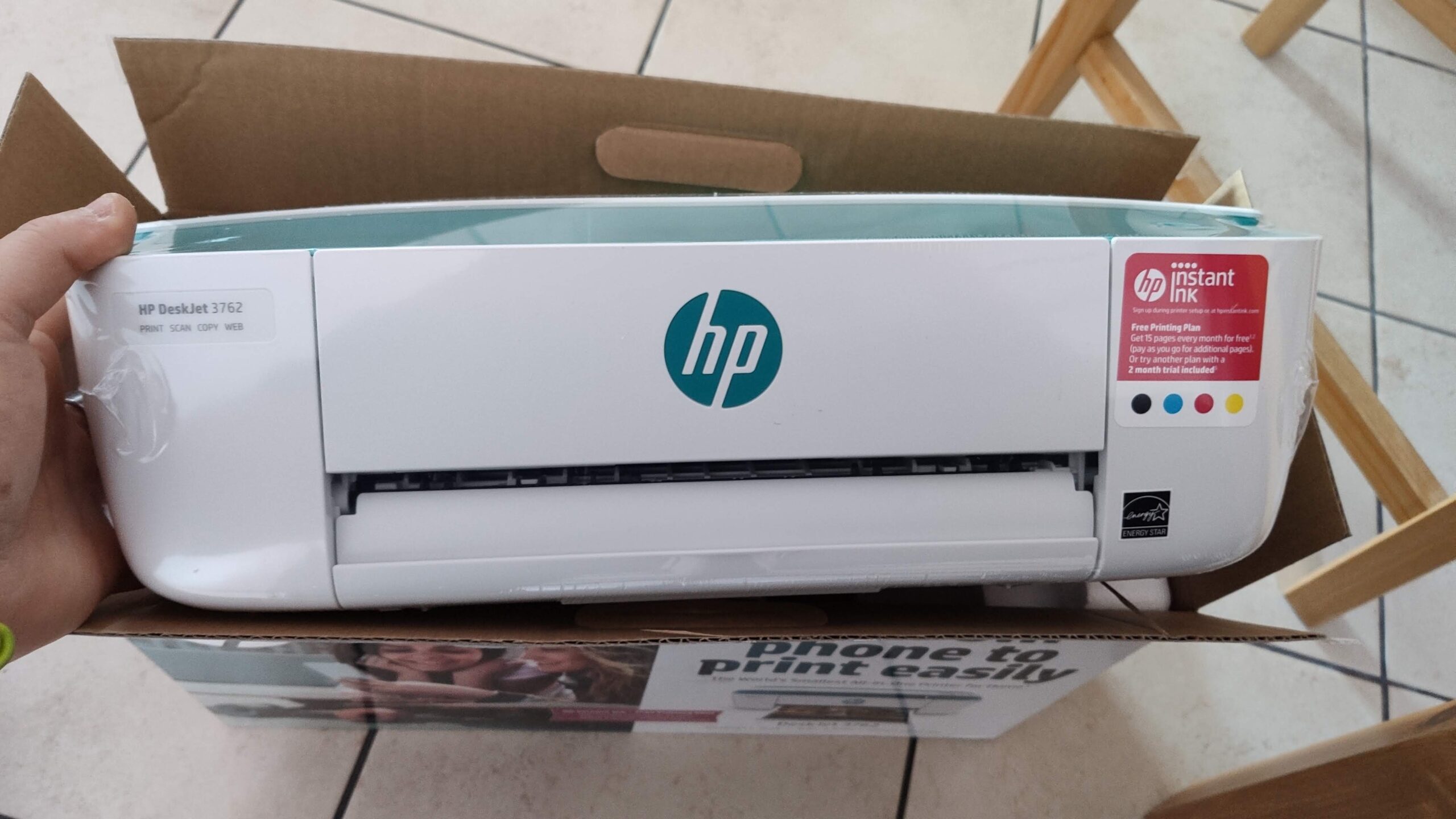 HP DeskJet 3762: una stampante piccola e pratica