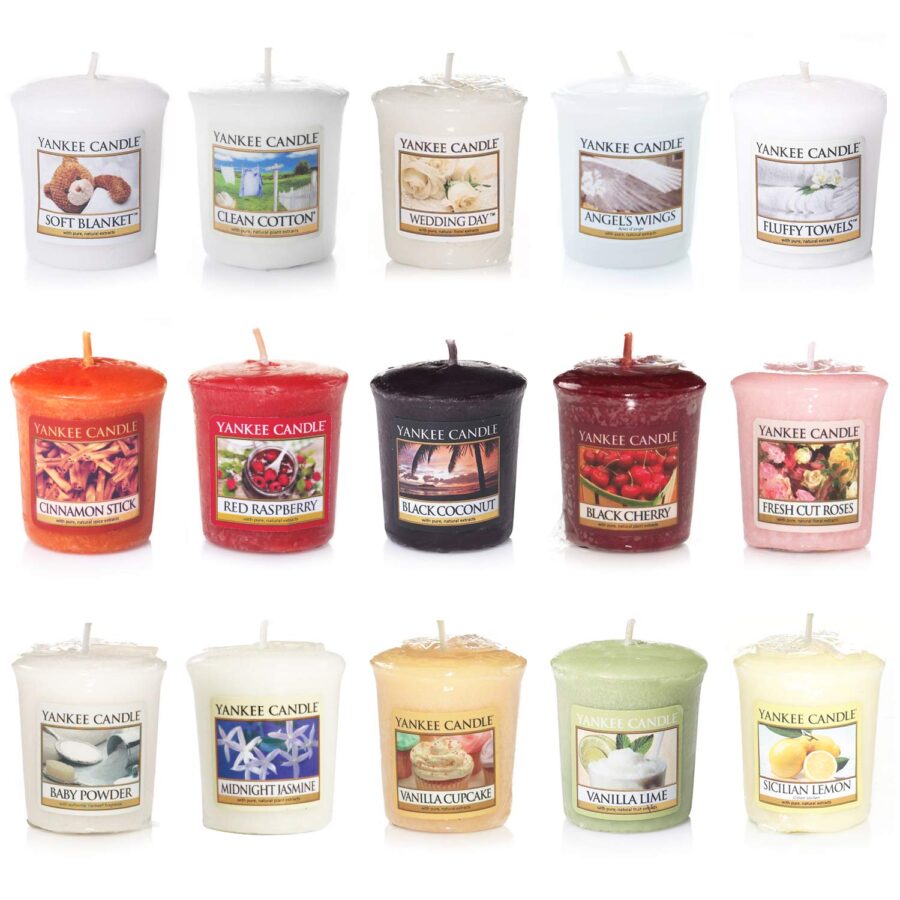 Yankee Candle (set da 15 candele, fragranze varie)