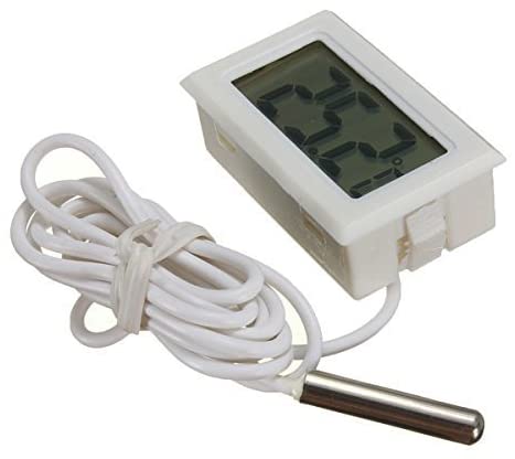 Termometro digitale LCD con sonda esterna