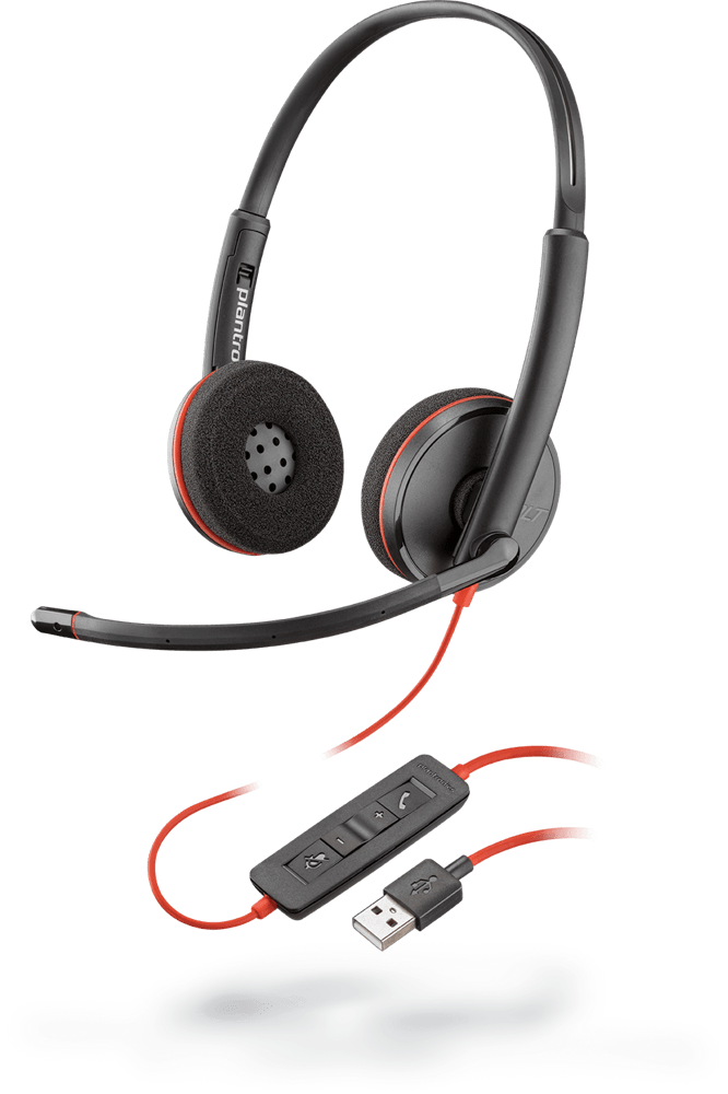 Plantronics Blackwire C3220, cuffie stereo USB