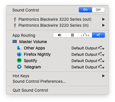 Gestire le sorgenti audio su macOS 9