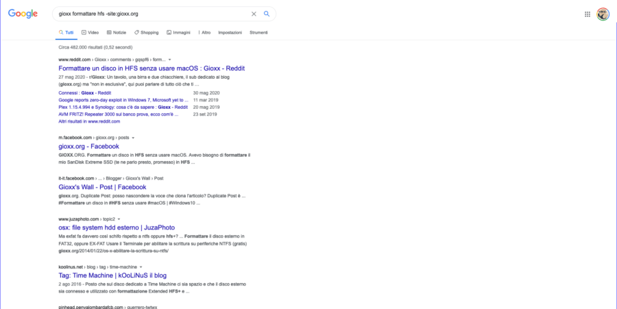 Wiper filtra i risultati di ricerca di Google facilmente 1