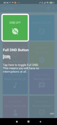 App: Easy DND (Do Not Disturb) 1