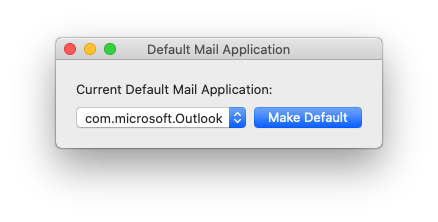 Outlook per Mac: come lo rendo predefinito senza passare da Mail? 4