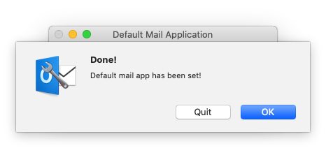 Outlook per Mac: come lo rendo predefinito senza passare da Mail? 5