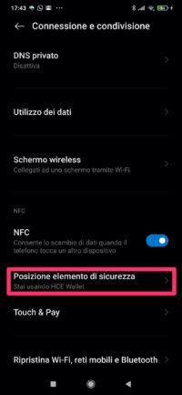 Xiaomi Mi 9: risolvere il problema dei pagamenti NFC che vanno in errore 3