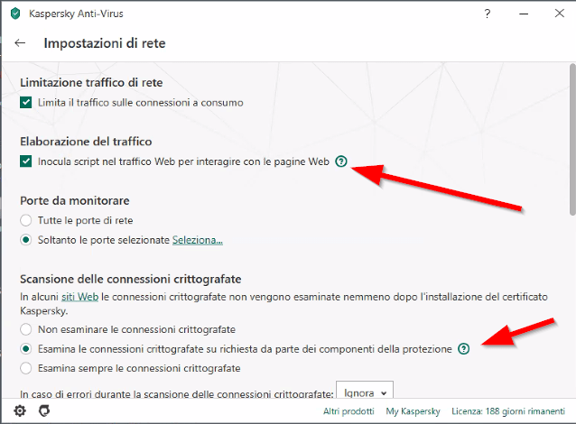 Kaspersky e l'ADFS non vanno esattamente d'accordo