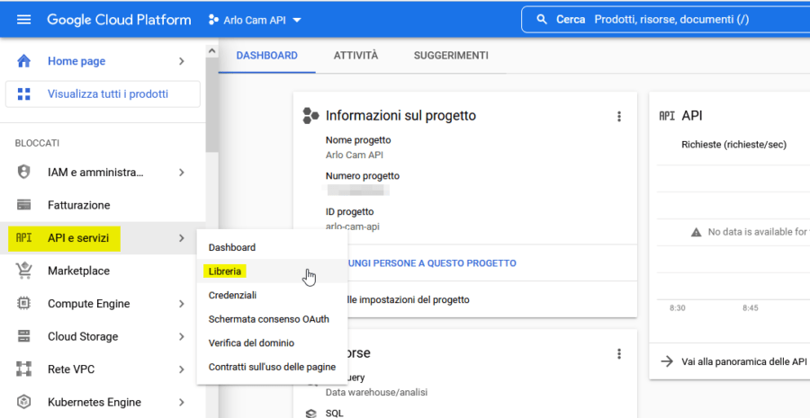 Arlo: dialogare con il sistema tramite Python 2