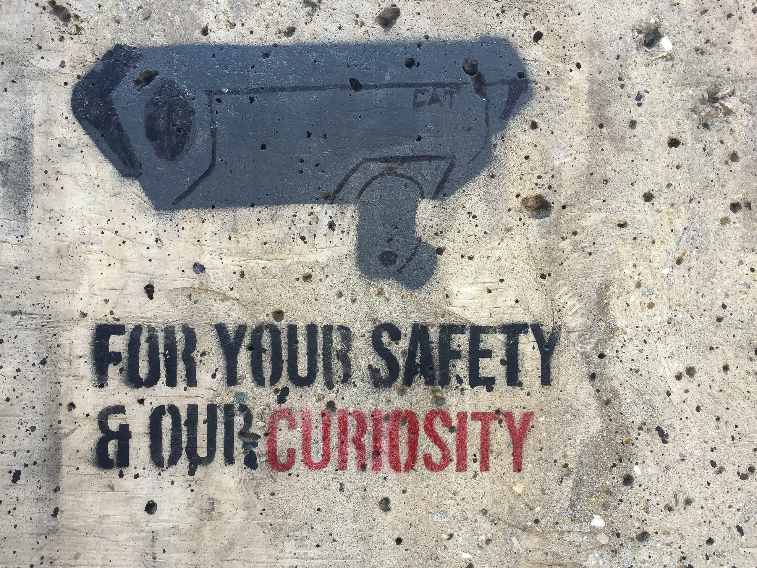 For your safety and our curiosity