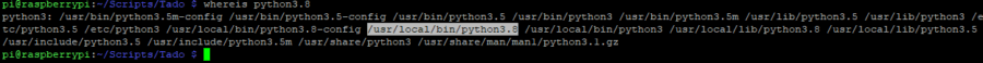 Raspberry Pi: aggiornare la versione di Python a bordo del sistema 2