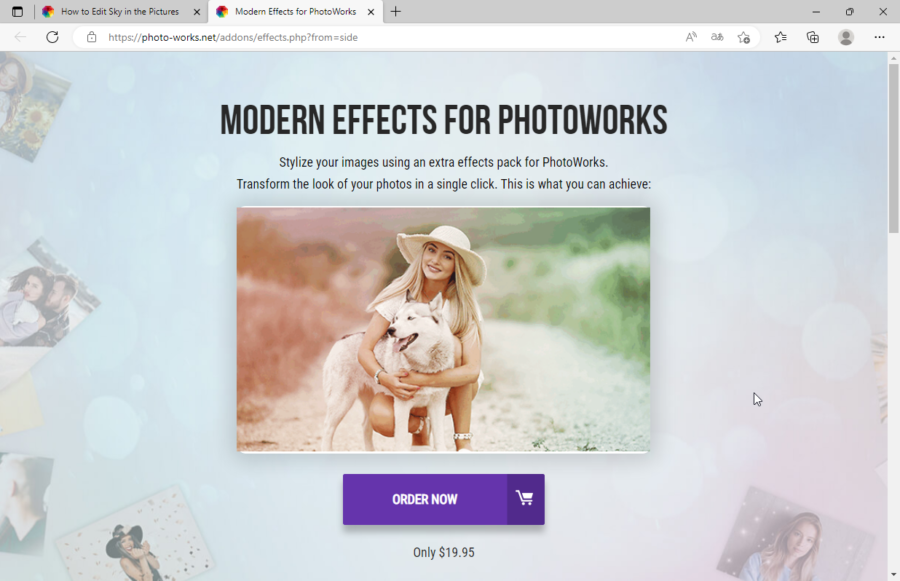 PhotoWorks: editor di immagini intelligente 8