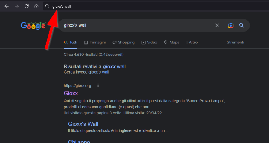 Firefox: mostra i termini di ricerca invece dell’indirizzo pagina 1
