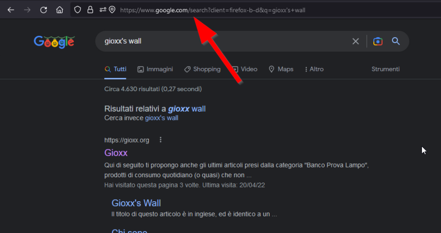 Firefox: mostra i termini di ricerca invece dell’indirizzo pagina 2
