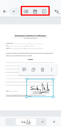 Come inserire una firma su un documento PDF con Xodo 13