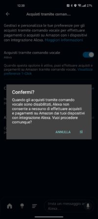 Alexa: bloccare gli acquisti tramite comandi vocali 7 Alexa: bloccare gli acquisti tramite comandi vocali 1