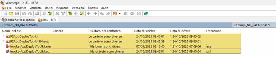 PSADT: migrare facilmente da 4.1.5 a 4.1.7