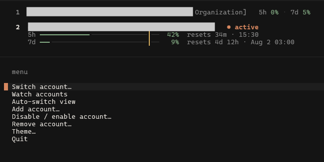 Claude Swap gestisce via CLI più abbonamenti/account