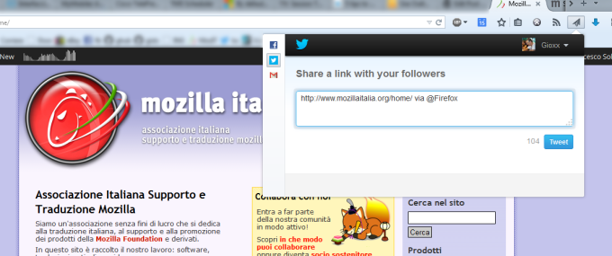 Service Activations Firefox