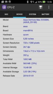 ASUS ZenFone Max (ZC550KL) 20