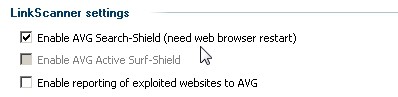 AVG 8 (free) & Firefox: metterli d'accordo 3