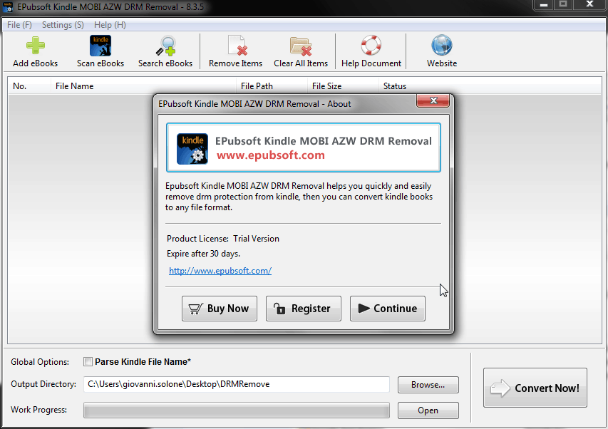 epubsoft kindle drm removal full
