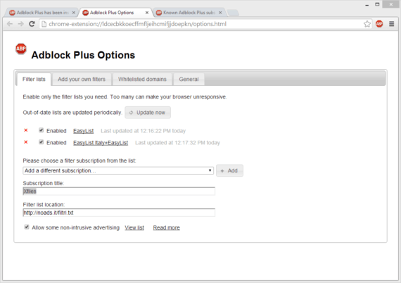 Google Chrome: sottoscrivere X Files prima di richiedere supporto 4