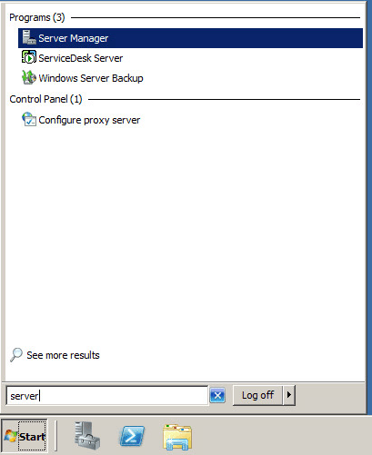 Installare l'utility di Pulizia Disco su Windows 2008 Server 1