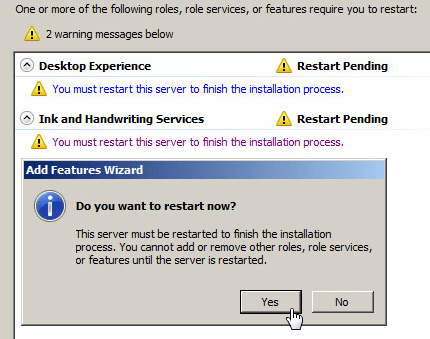 Installare l'utility di Pulizia Disco su Windows 2008 Server 4