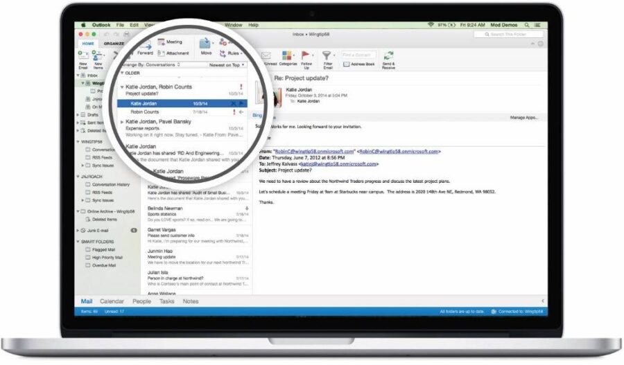 Office 2016 OWA Outlook