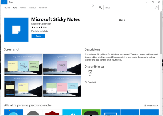 Sticky Notes Backup & Restore, ora per Windows 10