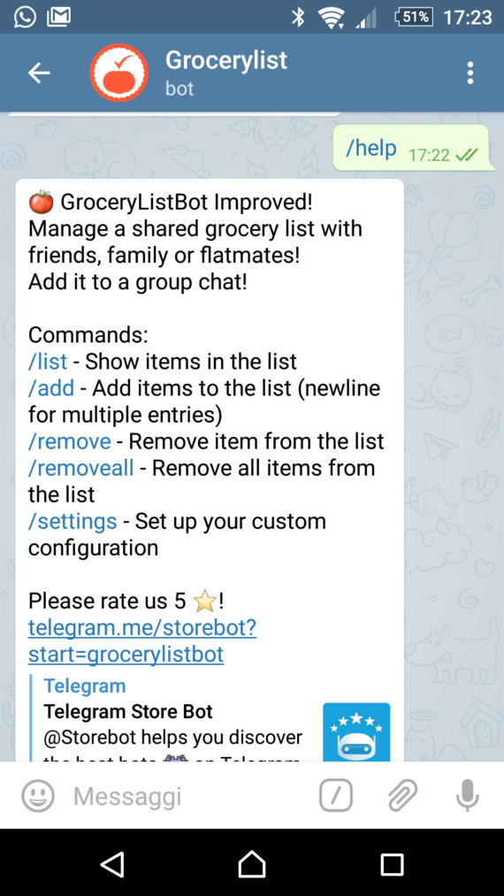 Telegram: caccia ai bot più utili 13