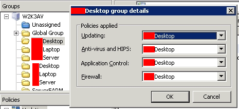 Sophos: Policy Update (Client) 5