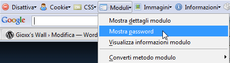 Come ricordarsi le password salvate in Firefox 3